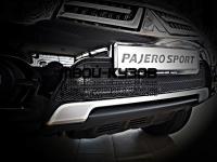 01-380514-15B - СЕТКА В БАМПЕР (Arbori) Mitsubishi Pajero Sport (2014-2017)