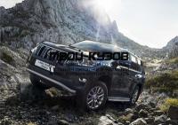 R.5721.003 - ЗАЩИТА ПЕРЕДНЕГО БАМПЕРА d57 волна (RIVAL) Toyota Land Cruiser Prado 150 (2017-)