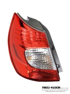 ФОНАРЬ ЗАДНИЙ ВНЕШНИЙ ЛЕВАЯ СТОРОНА (DEPO) для Renault SCENIC (06.2003 - 2012)