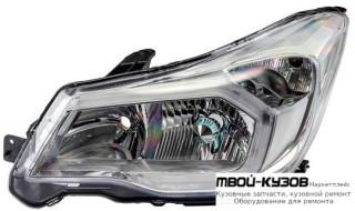 ФАРА ЛЕВАЯ СТОРОНА С КОРРЕКТОР , (КСЕНОН) , ДИОД (DEPO) для Subaru FORESTER (2013-)