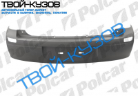 CORSA 00-06 БАМПЕР ЗАДНИЙ ГРУНТ