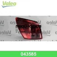 043585 - ФОНАРЬ ЛЕВЫЙ ЗАДНИЙ в крышку багажника (VALEO) Nissan Qashqai j10 (2007-)