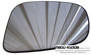 СТЕКЛО ЗЕРКАЛА ЛЕВАЯ СТОРОНА С ПОДОГРЕВОМ (ASPHERICAL) (ТАЙВАНЬ) для Volvo S40 / V50 (2008-), Volvo S60 (2010-)