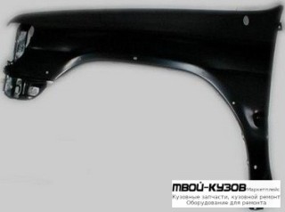 КРЫЛО ПЕРЕДНИЙ ЛЕВАЯ СТОРОНА БЕЗ ОТВ П/РАСШИРИТ (ТАЙВАНЬ) для Nissan PATFINDER R50 USA (1996-1999) (1999-2004) TERRANO (10.1997 - 1999)
