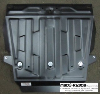 ЗАЩИТА ПОДДОНА ДВИГАТЕЛЯ , С КРЕПЛЕН , 1 ЧАСТЬ , СТАЛЬН для Toyota LANDCRUISER 200 (2008-2011), Lexus LX570 (2008-)