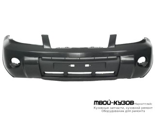 БАМПЕР ПЕРЕДНИЙ ТЕМНО-СЕРЫЙ (ТАЙВАНЬ) для Nissan X-TRAIL (06.2001-)