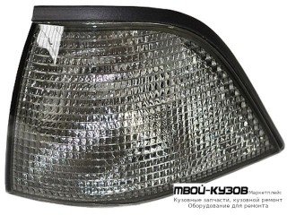 УКАЗ.ПОВОРОТА УГЛОВОЙ ЛЕВАЯ СТОРОНА (КУПЕ) (кабриолет) (DEPO) БЕЛЫЙ для BMW E36 (12.1990 - 01.2000)