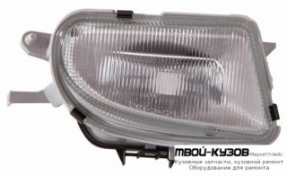 ФАРА ПРОТИВОТУМАННАЯ ПРАВАЯ СТОРОНА (DEPO) для Mercedes W210 (08.1995 - 08.1999) (09.1999 - 06.2002)