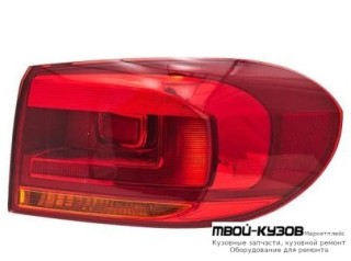 ФОНАРЬ ЗАДНИЙ ВНЕШНИЙ ПРАВАЯ СТОРОНА (DEPO) для Volkswagen TIGUAN (2007-2016)