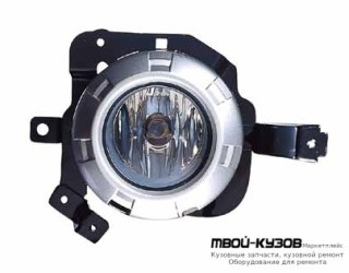 ФАРА ПРОТИВОТУМАННАЯ ПРАВАЯ СТОРОНА В СБОРЕ С КРЕПЛЕН (DEPO) для Mitsubishi L200 (2005-)