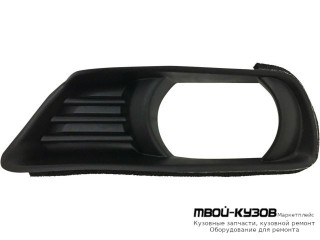 РЕШЕТКА БАМПЕРА ПЕРЕДНИЙ ЛЕВАЯ СТОРОНА С ОТВЕРСТИЯМИ ПОД ПРОТИВОТУМАННЫЕ ФАРЫ (ТАЙВАНЬ) для Toyota CAMRY V40 (01.2006-)