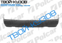 SUNNY(N14) 91-96 SDN БАМПЕР ЗАДНИЙ СЕРЫЙ