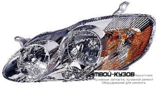 ФАРА ЛЕВАЯ СТОРОНА (DEPO) для Toyota COROLLA (2003-2004) USA