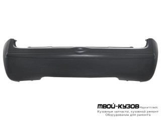 БАМПЕР ЗАДНИЙ ЧЁРНЫЙ (ТАЙВАНЬ) для Nissan MICRA (2003-)