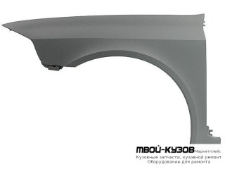 КРЫЛО ПЕРЕДНИЙ ЛЕВАЯ СТОРОНА ПЛАСТИК (ТАЙВАНЬ) для Renault LAGUNA (09.2001-)
