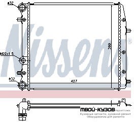 РАДИАТОР ОХЛАЖДЕНИЯ (см.каталог) для Skoda FABIA (01.2000 - 2006), Volkswagen POLO (08.2001 - 2009)