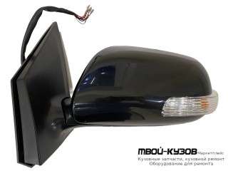 ЗЕРКАЛО ЛЕВАЯ СТОРОНА ЭЛЕКТР , С ПОДОГРЕВОМ , УКАЗАТЕЛЬ ПОВОРОТА (КИТАЙ) для Toyota COROLLA E150 (2006-) СЕДАН