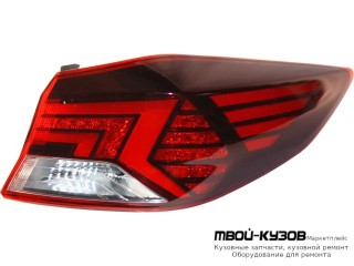 ФОНАРЬ ЗАДНИЙ ВНЕШНИЙ ПРАВАЯ СТОРОНА ДИОД (КИТАЙ) для Hyundai ELANTRA (2016-)