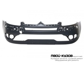 БАМПЕР ПЕРЕДНИЙ (КИТАЙ) для Citroen C4 (11.2004-) PICASSO (2006-)