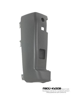 БОКОВИНА БАМПЕРА ЗАДНИЙ ЛЕВАЯ СТОРОНА (КИТАЙ) для Peugeot BOXER (2006-) / CITROEN JUMPER (2006-) / FIAT DUCATO кроме Рос.сборки (2006-)