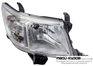 ФАРА ПРАВАЯ СТОРОНА +/- ПОД КОРРЕКТОР (DEPO) для Toyota HILUX (2011-2015)