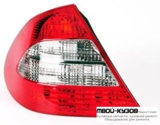 ФОНАРЬ ЗАДНИЙ ВНЕШНИЙ ЛЕВАЯ СТОРОНА (СЕДАН) "ELEGANCE" (classic) (DEPO) для Mercedes W211 (07.2002-)