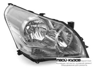 ФАРА ПРАВАЯ СТОРОНА С КОРРЕКТОР (DEPO) для Toyota COROLLA VERSO (2004-)