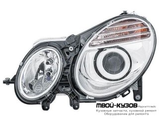 ФАРА ЛЕВАЯ СТОРОНА (КСЕНОН) С КОРРЕКТОР БЕЗ AFS (EAGLE EYES) для Mercedes W211 (07.2002-)