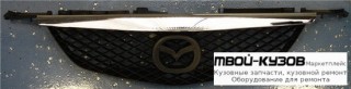 РЕШЕТКА РАДИАТОРА С МОЛДИНГ ХРОМ-ЧЁРНЫЙ (ТАЙВАНЬ) для Mazda PREMACY (1999-)