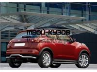 R.4115.003 - ЗАЩИТА ЗАДНЕГО БАМПЕРА d57 волна (RIVAL) Nissan Juke (2010-2014)