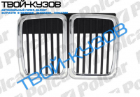 3 E30 0982-90 РЕШЕТКА РАДИАТОРА ЦЕНТР.ХРОМ.