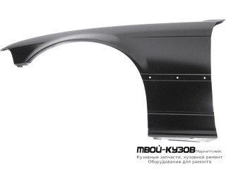 КРЫЛО ПЕРЕДНИЙ ЛЕВАЯ СТОРОНА (КУПЕ) (КАБРИОЛЕТ) БЕЗ ОТВ ПОД ПОВТОРИТЕЛЬ (ТАЙВАНЬ) для BMW E36 (12.1990 - 01.2000)