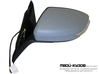 ЗЕРКАЛО ЛЕВАЯ СТОРОНА ЭЛЕКТР С ПОДОГРЕВОМ , УКАЗАТЕЛЬ ПОВОРОТА (КИТАЙ) для Nissan TEANA (2013-)
