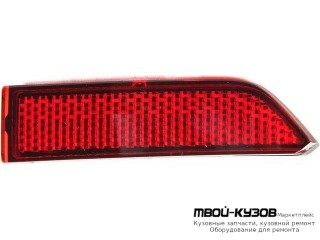 ФОНАРЬ-КАТАФОТ ПРАВАЯ СТОРОНА В ЗАДНИЙ БАМПЕР ВНЕШНИЙ (DEPO) для Volkswagen TIGUAN (2016-)