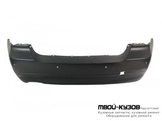 БАМПЕР ЗАДНИЙ С ОТВ ПОД ДАТЧИКИ ГРУНТ (ТАЙВАНЬ) для BMW E90 СЕДАН / E91 УНИВЕРСАЛ (3 SERIES) (2004-)