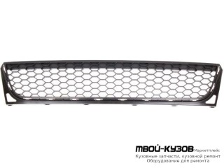 РЕШЕТКА БАМПЕРА ПЕРЕДНИЙ ЦЕНТРАЛ (ТАЙВАНЬ) для Volkswagen GOLF VI (2009-2011)