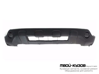 БАМПЕР ПЕРЕДНИЙ НИЖН ЧАСТЬ ТЕМНО-СЕРЫЙ (ТАЙВАНЬ) для Honda CRV (2006-2011)