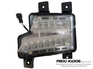 ФАРА ПРОТИВОТУМАННАЯ ЛЕВАЯ СТОРОНА DRL( ХОД. ОГНИ) (КИТАЙ) для Chery TIGGO 7 PRO (2020-) / TIGGO 7 (2016-2019)