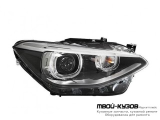 ФАРА ПРАВАЯ СТОРОНА ЛИНЗОВАННАЯ С КОРРЕКТОР , ДИОД , (КСЕНОН) (DEPO) для BMW F20 / F21 1 series (2011-)