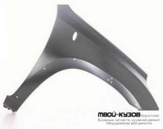 КРЫЛО ПЕРЕДНИЙ ПРАВАЯ СТОРОНА С ОТВ П/АНТЕННУ , ПОД МОЛДИНГ (USA) (Тайвань) для Toyota RAV4 (2000-2003) (2004-2005)