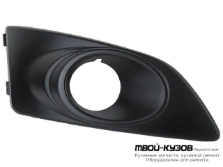 РЕШЕТКА БАМПЕРА ПЕРЕДНИЙ ПРАВАЯ СТОРОНА П/ПРОТИВОТУМ (КИТАЙ) для Chevrolet AVEO T300 (2011-)