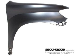 КРЫЛО ПЕРЕДНИЙ ПРАВАЯ СТОРОНА С ОТВ П/АНТЕННУ (ТАЙВАНЬ) для Toyota HIGHLANDER (2007-2009)