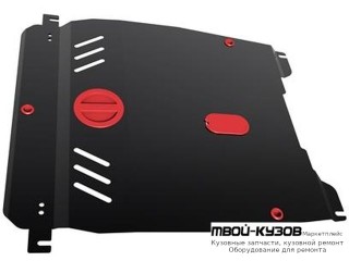 ЗАЩИТА ПОДДОНА ДВИГАТЕЛЯ , С КРЕПЛЕН , 1.4 , 1.6 , 1.8 , СТАЛЬН для Chevrolet LACETTI (2004-) / DAEWOO NUBIRA (2004-)