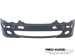 БАМПЕР ПЕРЕДНИЙ (ориг.) ГРУНТ для Mercedes W203 (07.2000-)