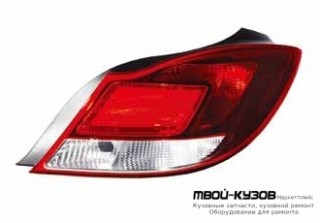 ФОНАРЬ ЗАДНИЙ ВНЕШНИЙ ПРАВАЯ СТОРОНА (СЕДАН) (DEPO) для Opel INSIGNIA (2008-)