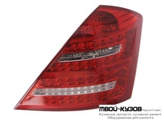 ФОНАРЬ ЗАДНИЙ ВНЕШНИЙ ПРАВАЯ СТОРОНА С ДИОД (DEPO) для Mercedes W221 (10.2005-)