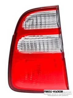 ФОНАРЬ ЗАДНИЙ ВНУТРЕН ПРАВАЯ СТОРОНА (DEPO) КРАСНЫЙ-БЕЛ для Toyota LANDCRUISER 100 (1998-)