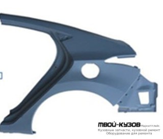КРЫЛО ЗАДНИЙ ЛЕВАЯ СТОРОНА (КИТАЙ) для Hyundai ELANTRA / AVANTE (2010-)