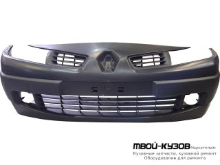 БАМПЕР ПЕРЕДНИЙ В СБОРЕ (ИТАЛИЯ) для Renault MEGANE (2003-2007)