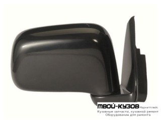 ЗЕРКАЛО ПРАВАЯ СТОРОНА ЭЛЕКТР БЕЗ ПОДОГРЕВОМ (CONVEX) ГРУНТ (ТАЙВАНЬ) для Honda CRV (1996-2002)